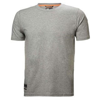 Helly Hansen Grey Cotton Short Sleeve T-Shirt Size XL 79198_930-XL