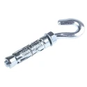 RawlPlug Carbon Steel Masonry Shield Anchor Hook Bolt M12 x 145 mm Zinc Plated R-RBL-12HW