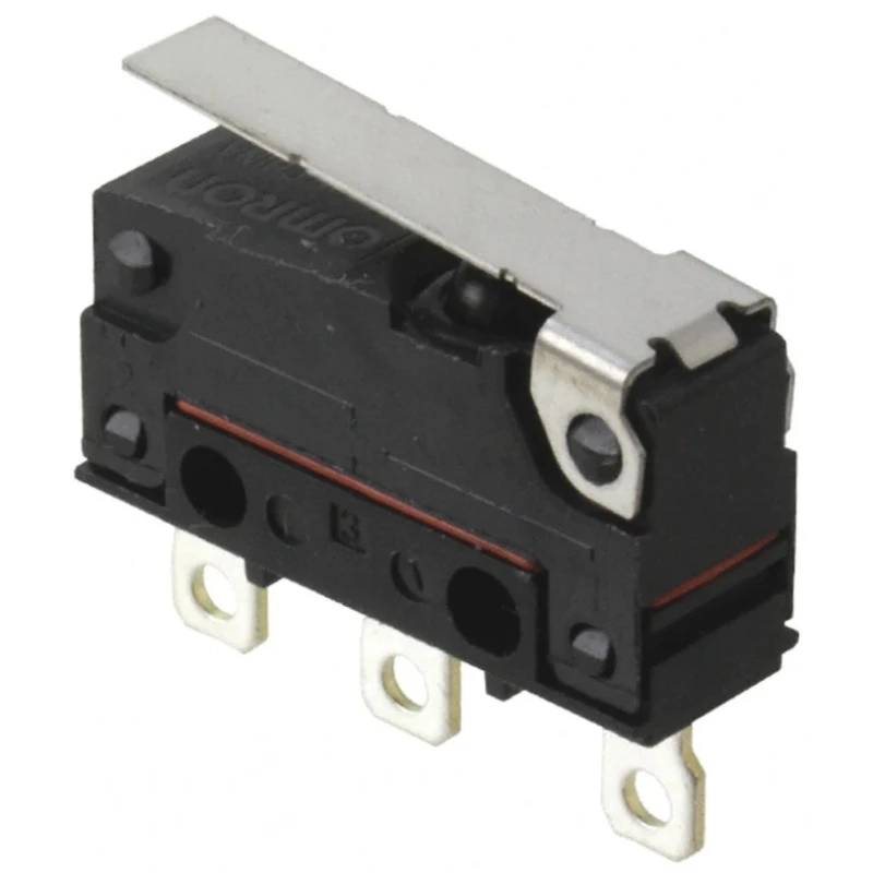 Omron Sealed Subminiature Micro Switch Hinge Lever, SPDT, 2A 250V AC, IP67 D2SW-P2L1H