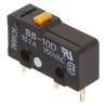 Omron Subminiature Pin Plunger Micro Switch, PCB Terminal, 10.1 A, 250 V AC, 30 V DC, SPDT, IP40 SS-10D 1