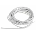 HellermannTyton Spiral Cable Wrap Polyethylene Grey 4 mm Nominal Diameter 5 mm Cable Diameter 20 mm 161-41105 SBPE4D-PE-GY