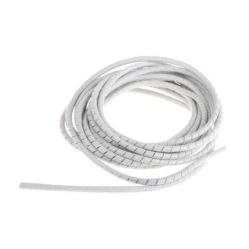 HellermannTyton Spiral Cable Wrap Polyethylene Grey 4 mm Nominal Diameter 5 mm Cable Diameter 20 mm 161-41105 SBPE4D-PE-GY