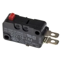 Omron Pin Plunger Micro Switch, Solder Tab Terminal, 16A 250V AC, SPDT, IP40 D3V-16-1A4