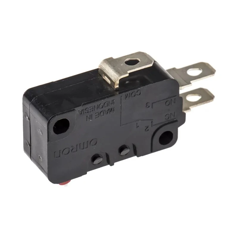 Omron Pin Plunger Micro Switch, Solder Tab Terminal, 16A 250V AC, SPDT, IP40 D3V-16-1A4