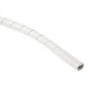 HellermannTyton Spiral Cable Wrap Polyethylene Grey 9-10 mm Diameter 100 mm Max Bundle 5 m Length 161-41205 SBPE9D-PE-GY