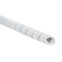 HellermannTyton Spiral Cable Wrap Polyethylene Grey 9-10 mm Diameter 100 mm Max Bundle 5 m Length 161-41205 SBPE9D-PE-GY