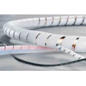 HellermannTyton Spiral Cable Wrap Black Polyethylene 9-10 mm Cable Diameter 30m Length SBPE Series 161-41201 SBPE9-PE-BK