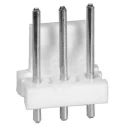 TE Connectivity MTA-156 Series Straight Through Hole Pin Header 3 Contact 3.96 mm Pitch 1 Row Unshrouded 640388-3