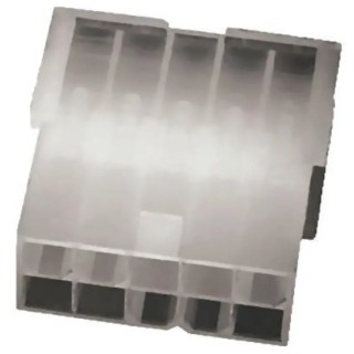 TE Connectivity VAL-U-LOK Male Connector Housing 4.2 mm Pitch 2 Way 2 Row Straight 1586000-2
