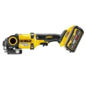 DeWALT 54V Brushless Angle Grinder 125 mm Disc Size 9 Ah Battery Capacity DCG418X2-GB