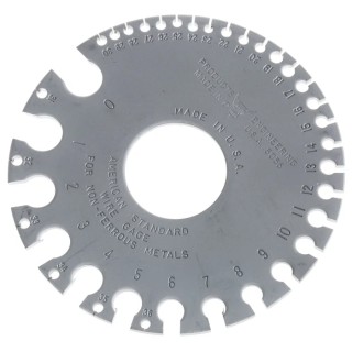 RS PRO Wire Size Gauge Steel American Standard AWG 36 to 0 683-0692