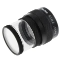 RS PRO Graticule Magnifier 7x Magnification Black Anodised Aluminium Body with Metric No.2 Scale 0-20mm x 0.1mm 683-0822