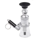 RS PRO Pocket Magnifying Glass Illuminated Magnifier 25x Magnification Battery Operated LR44 683-0844