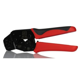 RS PRO Crimp Tool for BNC, TNC and N Type Coaxial Connectors 198mm Adjustable Ratchet 683-1627