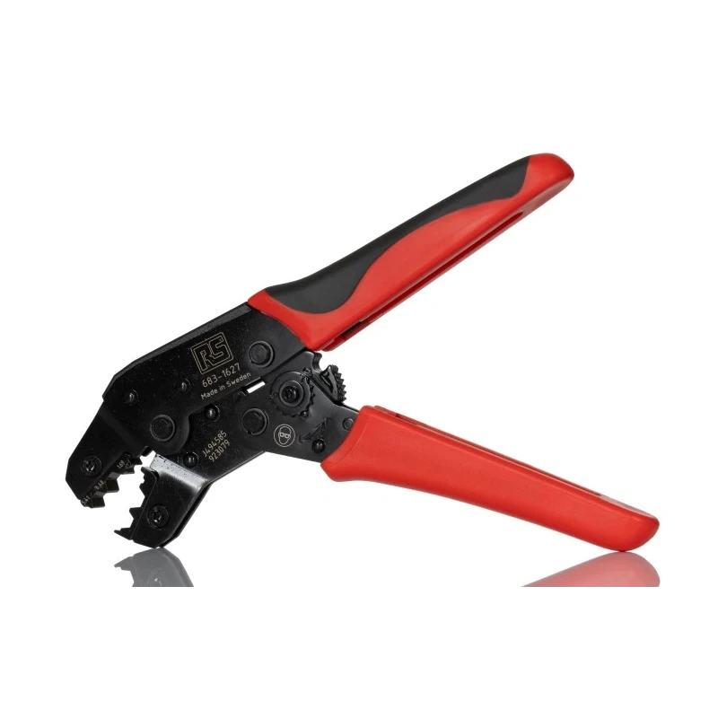 RS PRO Crimp Tool for BNC, TNC and N Type Coaxial Connectors 198mm Adjustable Ratchet 683-1627