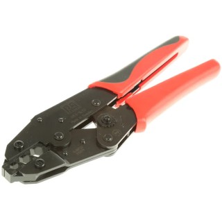 RS PRO Crimp Tool Coax for RF Coaxial Connector 230mm Adjustable Ratchet Ct100