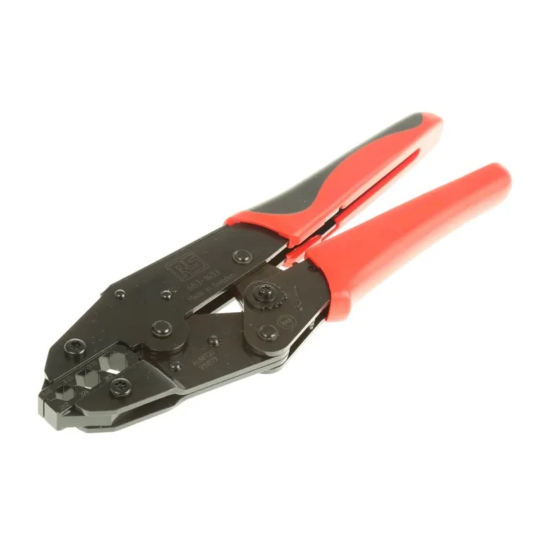RS PRO Crimp Tool Coax for RF Coaxial Connector 230mm Adjustable Ratchet Ct100