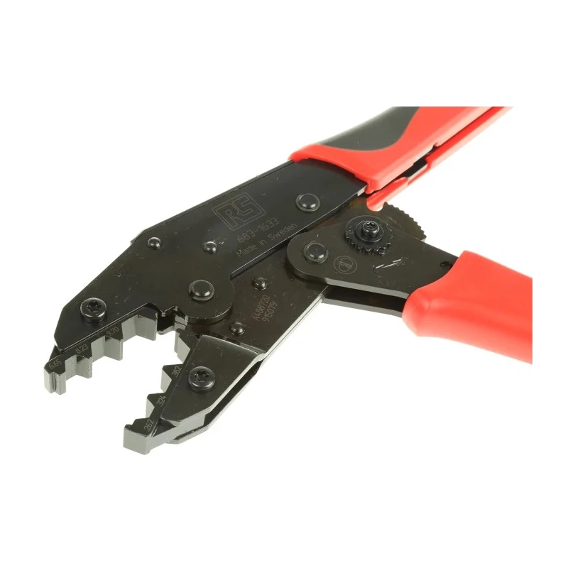 RS PRO Crimp Tool Coax for RF Coaxial Connector 230mm Adjustable Ratchet Ct100