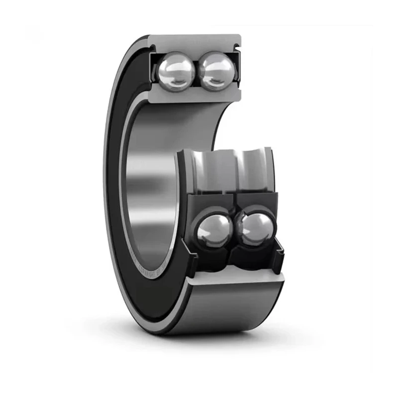 SKF Double Row Angular Contact Ball Bearing 30 mm ID, 62 mm OD, 23.8 mm Width, Sealed, Steel Balls 3206 A-2RS1/MT33