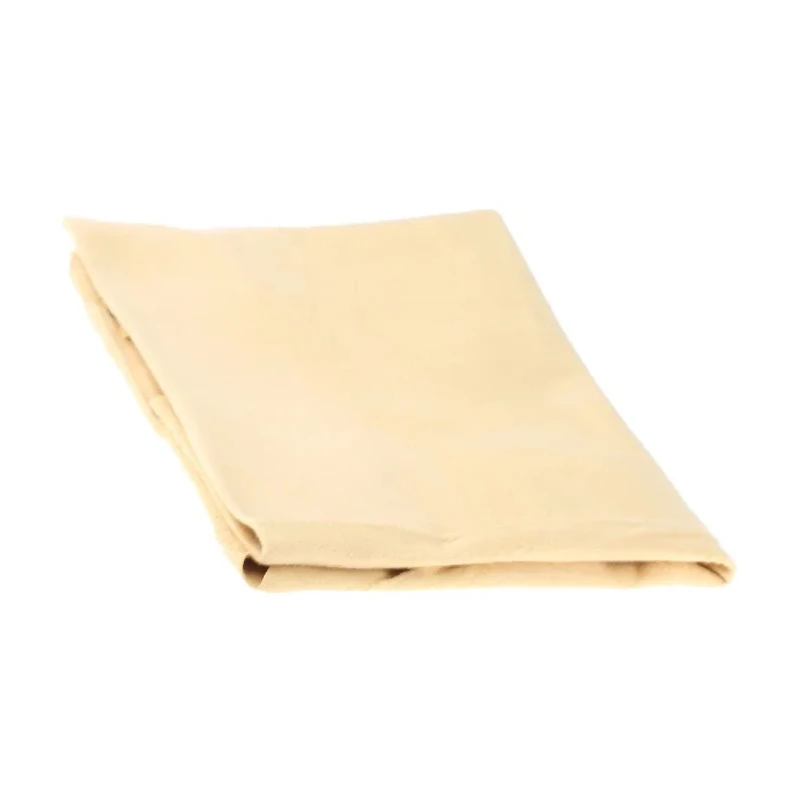 Cottam Beige Chamois Leather Cloth for Dry Cleaning and Dry Use 540 x 470 mm 207-6936