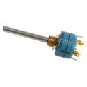 Elma Type 01 Precision 3 Position 2 Pole Rotary Switch 2A, 42V DC, Panel Mount, Solder Terminals 01-1234