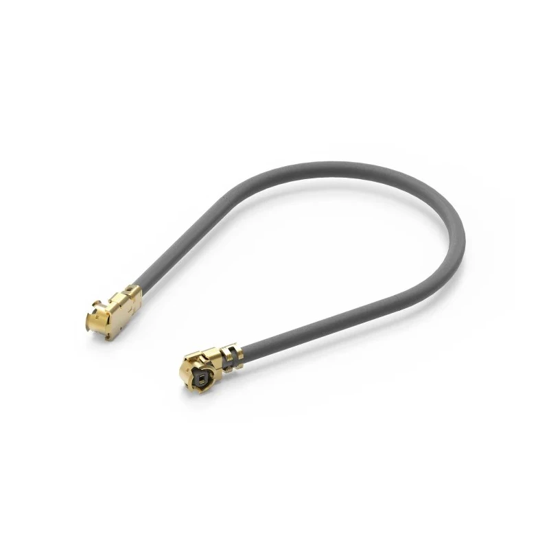 Wurth Elektronik WR-UMRF Series 0.001 m UMRF Coaxial Cable 50 Ω Black Terminated 636201071000