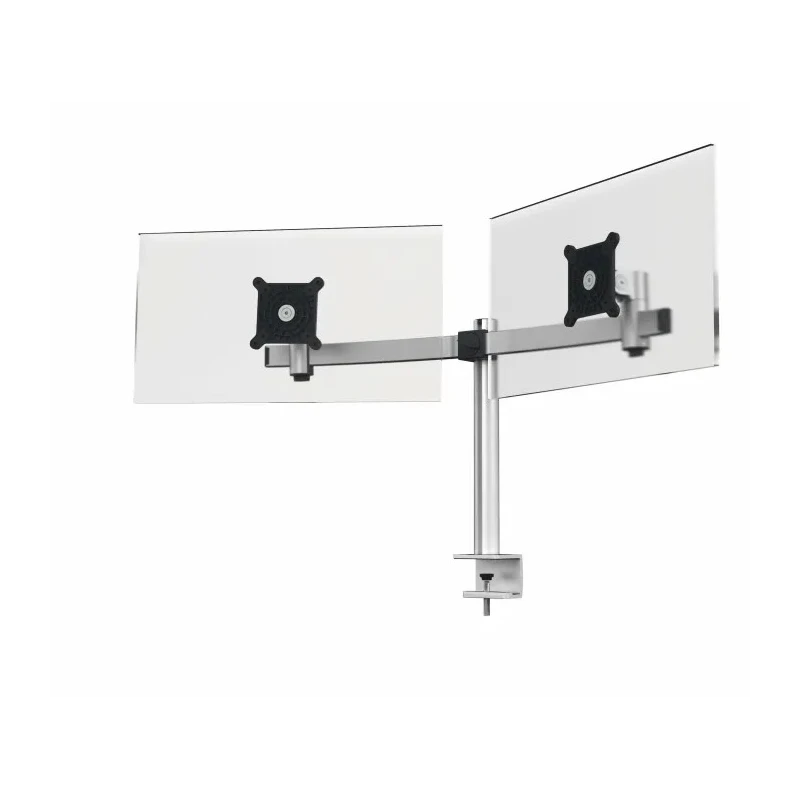 Durable Monitor Arm for Dual Screens Adjustable Desk Clamp Support 21-27 Inch, Max Load 8kg 508523