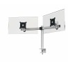 Durable Monitor Arm for Dual Screens Adjustable Desk Clamp Support 21-27 Inch, Max Load 8kg 508523