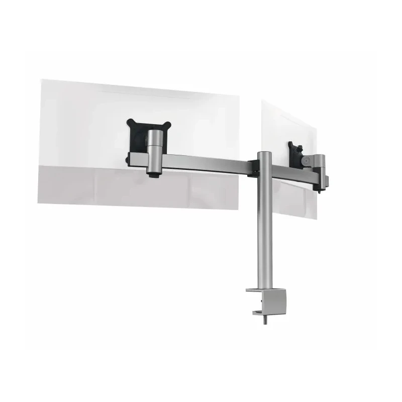 Durable Monitor Arm for Dual Screens Adjustable Desk Clamp Support 21-27 Inch, Max Load 8kg 508523