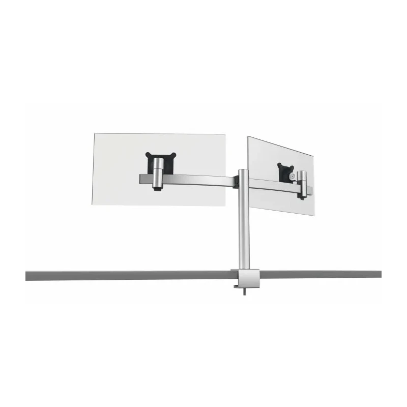 Durable Monitor Arm for Dual Screens Adjustable Desk Clamp Support 21-27 Inch, Max Load 8kg 508523