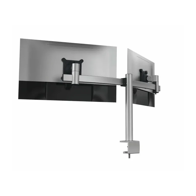 Durable Monitor Arm for Dual Screens Adjustable Desk Clamp Support 21-27 Inch, Max Load 8kg 508523