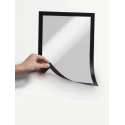 Durable Black A4 Magnetic Wall-Mount Frame 323 mm Height 236 mm Width Plastic Poland 486901