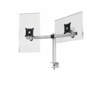 Durable Monitor Arm for Dual Screens Adjustable Desk Clamp Support 21-27 Inch, Max Load 8kg 508523