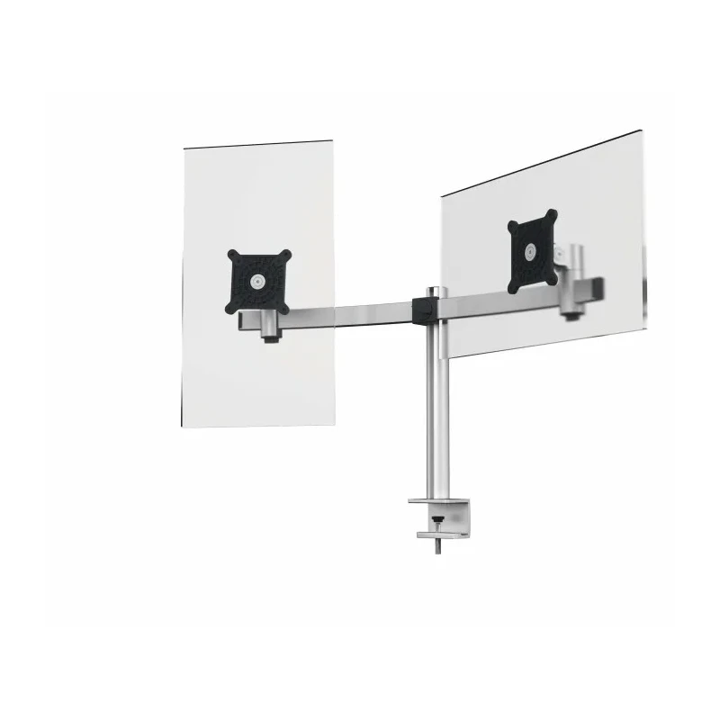 Durable Monitor Arm for Dual Screens Adjustable Desk Clamp Support 21-27 Inch, Max Load 8kg 508523