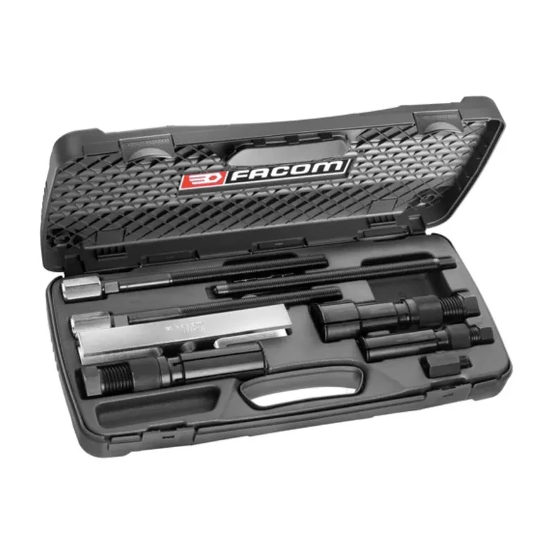 Facom Bearing Puller Set 30 to 60 mm Capacity, 5-Piece with Plastic Case U.49PJ4