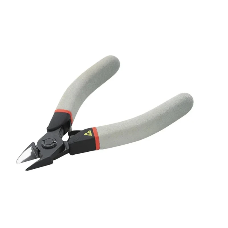 Facom Flush ESD Safe Side Cutter Jaw Width 16mm Overall Length 130mm Ergonomic Handle 416.12E