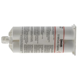ITW Devcon 5 Minute Epoxy Transparent Adhesive 50 ml Paste, 6 min Set Time 14270