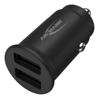 Ansmann Car Charger USB 12V-24V DC Input, 5V DC Output 2.4A, 30W Power, CE Certified 1000-0030-520