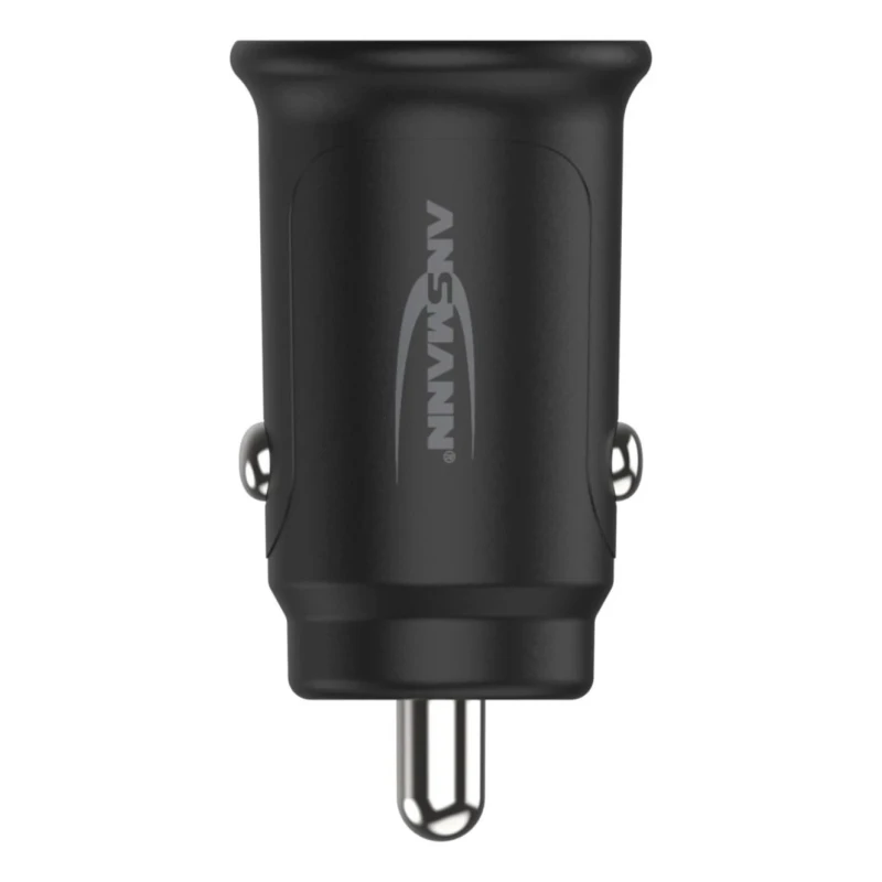 Ansmann Car Charger USB 12V-24V DC Input, 5V DC Output 2.4A, 30W Power, CE Certified 1000-0030-520