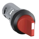 ABB Compact Short Handle Illuminated Selector Switch 2 Positions 1 NO/1 NC 22.5 mm Cutout Diameter 1SFA619202R1071