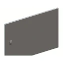 ABB Steel RAL 7035 Enclosure Single Door 864 mm H x 864 mm W x 15 mm L for Cabinets TriLine 2CPX046202R9999