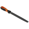 Bahco Engineers Flat File 200 mm Length, 5 mm Thickness, Second Cut, Flat Handle Included 1-110-08-2-2
