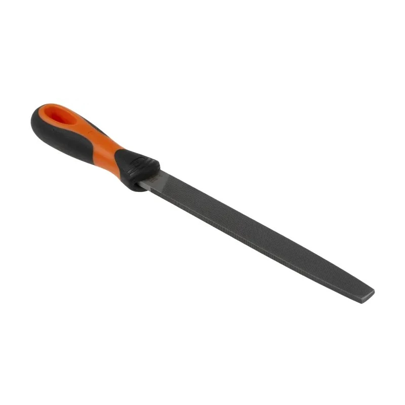 Bahco Engineers Flat File 200 mm Length, 5 mm Thickness, Second Cut, Flat Handle Included 1-110-08-2-2
