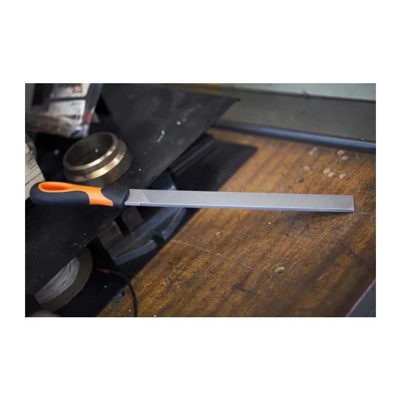Bahco 300 mm Second Engineers Flat File with Handle Included 1-100-12-2-2