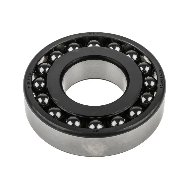SKF Self-Aligning Ball Bearing 45 mm Inside Diameter 100 mm Outside Diameter 25 mm Race Width Non-Metallic Cage 1309 ETN9/C3