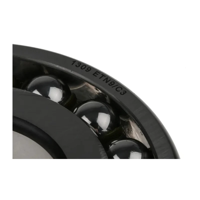 SKF Self-Aligning Ball Bearing 45 mm Inside Diameter 100 mm Outside Diameter 25 mm Race Width Non-Metallic Cage 1309 ETN9/C3