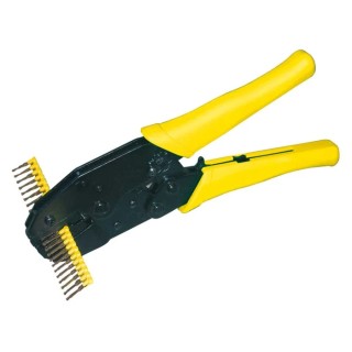RS PRO Pin Strip Cutter, Pin Strip Type Alloy Steel, Overall Length 220mm, Jaw Length 36cm, Pitch 6.1 mm, Yellow 242-0509