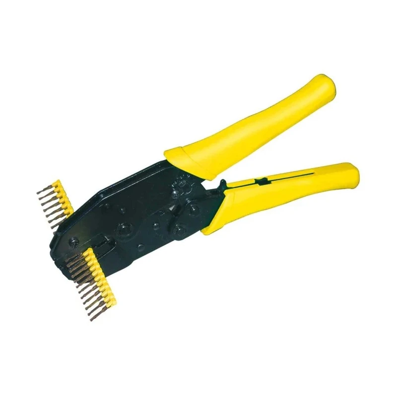 RS PRO Pin Strip Cutter, Pin Strip Type Alloy Steel, Overall Length 220mm, Jaw Length 36cm, Pitch 6.1 mm, Yellow 242-0509