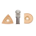 FEIN 3-Piece Oscillating Blade Set Multitool Accessory for use with Multitools with Starlock Mounting 35222967070