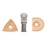 FEIN 3-Piece Oscillating Blade Set Multitool Accessory for use with Multitools with Starlock Mounting 35222967070